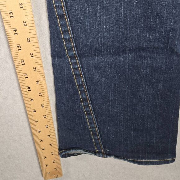 Vintage True Religion Joey Jeans Woman’s 28 Flared Flap Pockets Y2K USA x34 - Picture 11 of 13